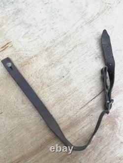 WW2 German chin strap for combat helmet complete with buckle and hardware. Orig