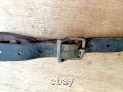 WW2 German chin strap for combat helmet complete with buckle and hardware. Orig
