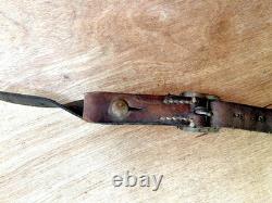 WW2 German chin strap for combat helmet complete with buckle and hardware. Orig