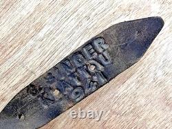 WW2 German chin strap for combat helmet complete with buckle and hardware. Orig