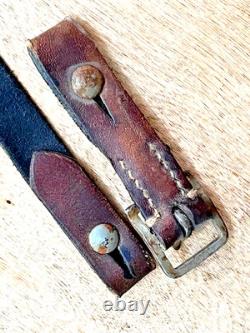 WW2 German chin strap for combat helmet complete with buckle and hardware. Orig