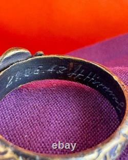 WW2. German copper ring. World War II
