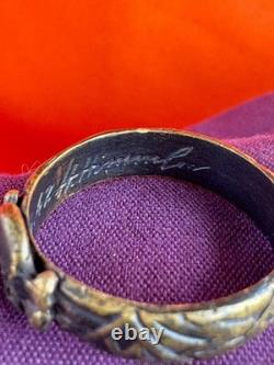 WW2. German copper ring. World War II