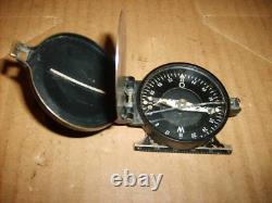 WW2. German field compass from the Wehrmacht period. WWII. WW2