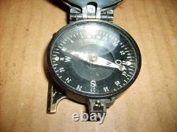 WW2. German field compass from the Wehrmacht period. WWII. WW2