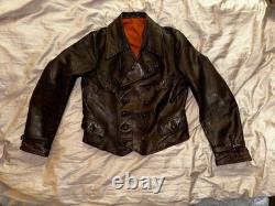 WW2 German flight jacket Rare Original Luftwaffe Marseilles (1. Model, Africa)