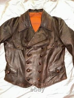 WW2 German flight jacket Rare Original Luftwaffe Marseilles (1. Model, Africa)