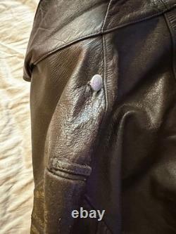 WW2 German flight jacket Rare Original Luftwaffe Marseilles (1. Model, Africa)