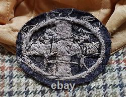 WW2 German foreign unit Norwegian Legion St Olaf cloth patch Rare ORIGINAL