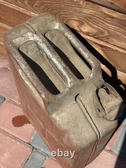 WW2. German fuel canister. WWII