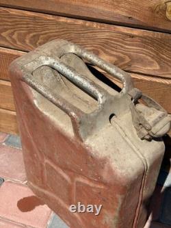 WW2. German fuel canister. WWII