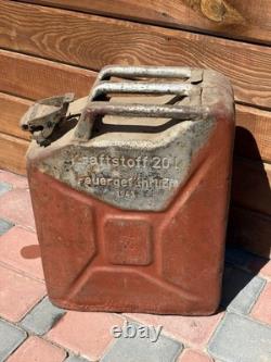 WW2. German fuel canister. WWII