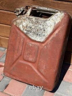 WW2. German fuel canister. WWII