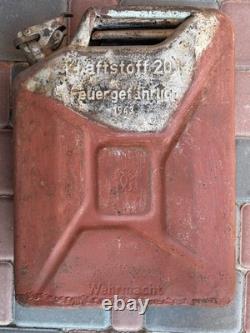 WW2. German fuel canister. WWII