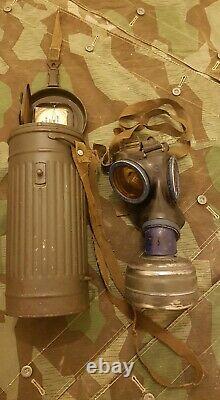 WW2 German gas mask 100% Original