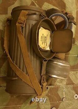 WW2 German gas mask 100% Original