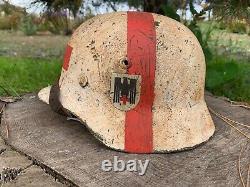 WW2 German helmet M35 size 60/53 Medic