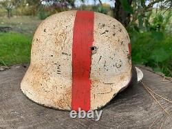 WW2 German helmet M35 size 60/53 Medic