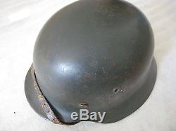 WW2 German helmet m35 original paint, skin ET64