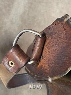 WW2. German leather bag. Wehrmacht. WWII