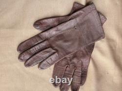 WW2. German leather gloves. WWII