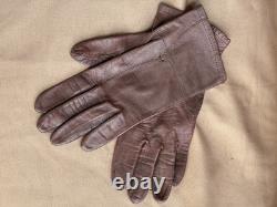 WW2. German leather gloves. WWII