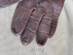 WW2. German leather gloves. WWII