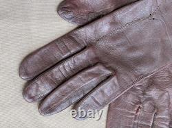 WW2. German leather gloves. WWII