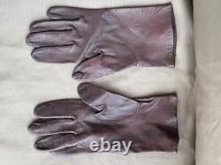 WW2. German leather gloves. WWII