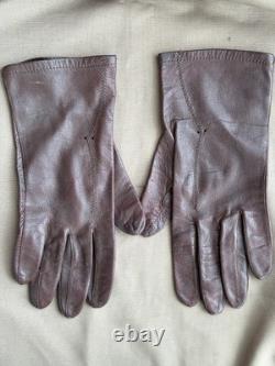 WW2. German leather gloves. WWII