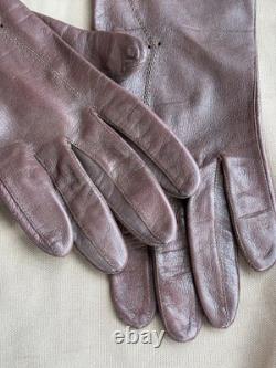 WW2. German leather gloves. WWII