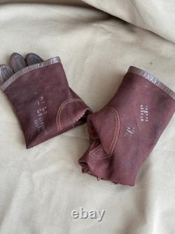 WW2. German leather gloves. WWII