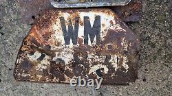 WW2 German license plate and bracket + headlight