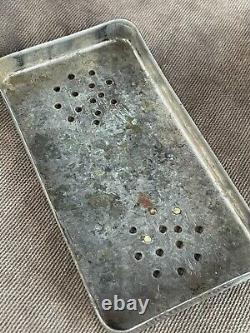 WW2. German metal box. Wehrmacht. World War II