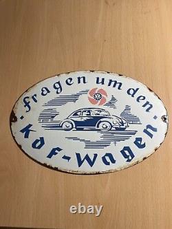 WW2. German metal wall sign. Wehrmacht. WW2