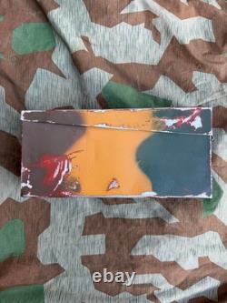 WW2 German original 1939 camouflage MG34/42 Camo Tool aluminum box Wehrmacht