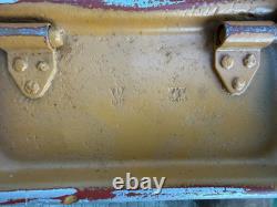 WW2 German original 1939 camouflage MG34/42 Camo Tool aluminum box Wehrmacht