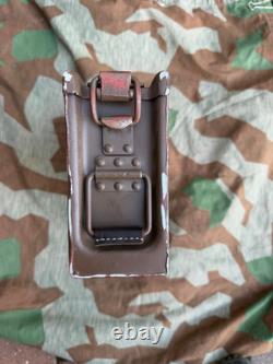 WW2 German original 1939 camouflage MG34/42 Camo Tool aluminum box Wehrmacht