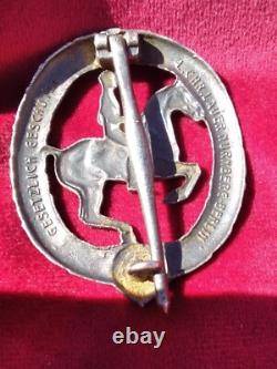 WW2 German original Horse training Army badge, rare badge