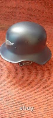 WW2. German original M38 Luftschutz helmet. WWII. WW2