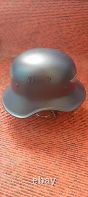 WW2. German original M38 Luftschutz helmet. WWII. WW2