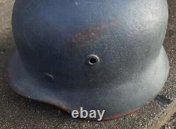 WW2 German original M40 steel helmet. Size 62