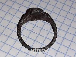 WW2. German original Ring of a fighter of the Galychin division. Wehrmacht. WWI