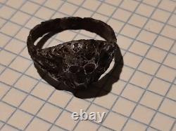 WW2. German original Ring of a fighter of the Galychin division. Wehrmacht. WWI