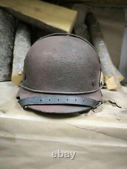 WW2 German original helmet M35. Size 64 Free Shipping