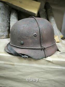 WW2 German original helmet M35. Size 64 Free Shipping