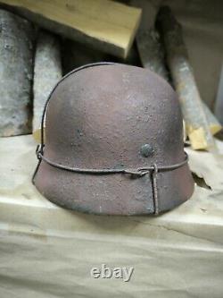 WW2 German original helmet M35. Size 64 Free Shipping