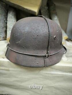 WW2 German original helmet M35. Size 64 Free Shipping