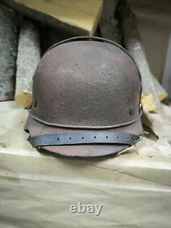 WW2 German original helmet M35. Size 64 Free Shipping