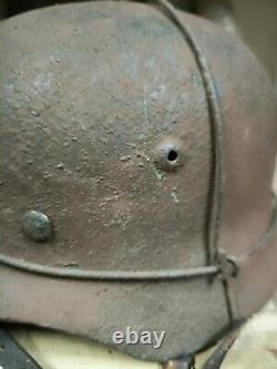 WW2 German original helmet M35. Size 64 Free Shipping